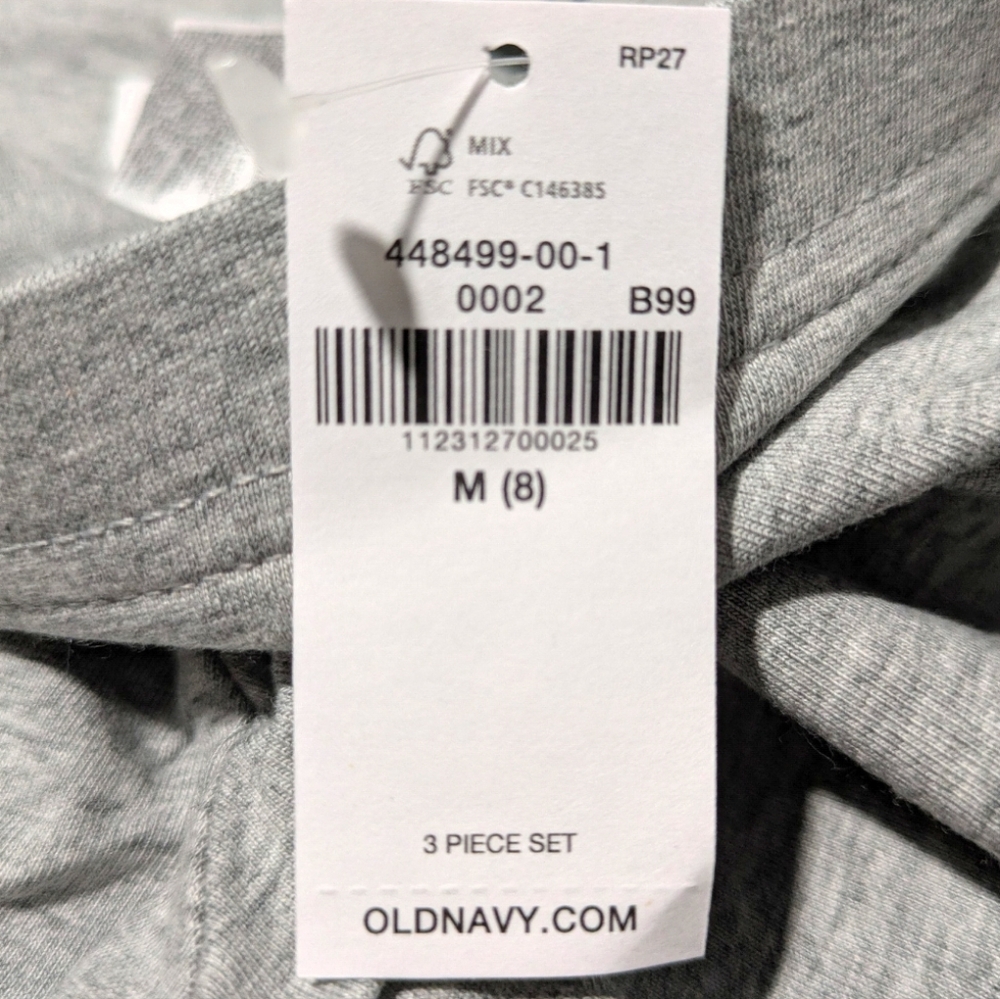 Old Navy Heather Gray Apparel Set